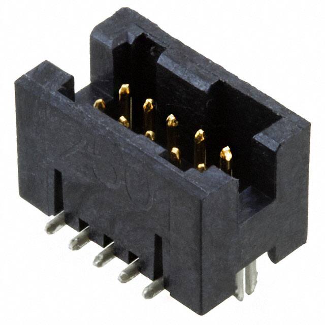 104655-1 TE Connectivity AMP Connectors  Embases à broches mâles